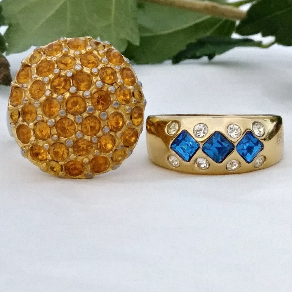 🌹2 Vintage Ring Bundle 🌹